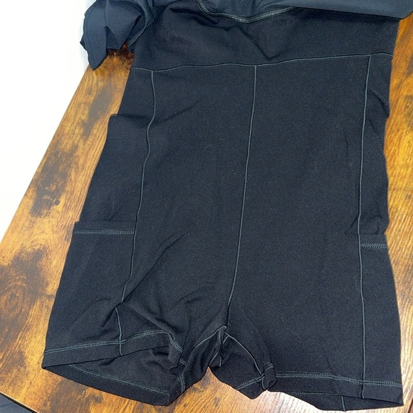 Offline by aerie black tiered one piece bodysuit dress size medium - Picture 4 of 8